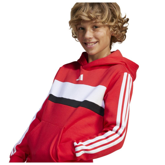 Adidas Παιδικό φούτερ Essentials Tiberio 3-Stripes Fleece Hoodie
